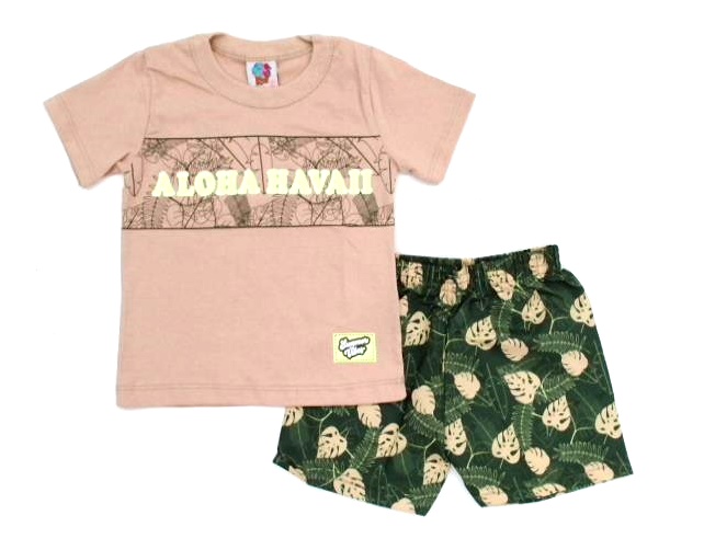 Conjunto Wkids P.passos Masc M/c Malha