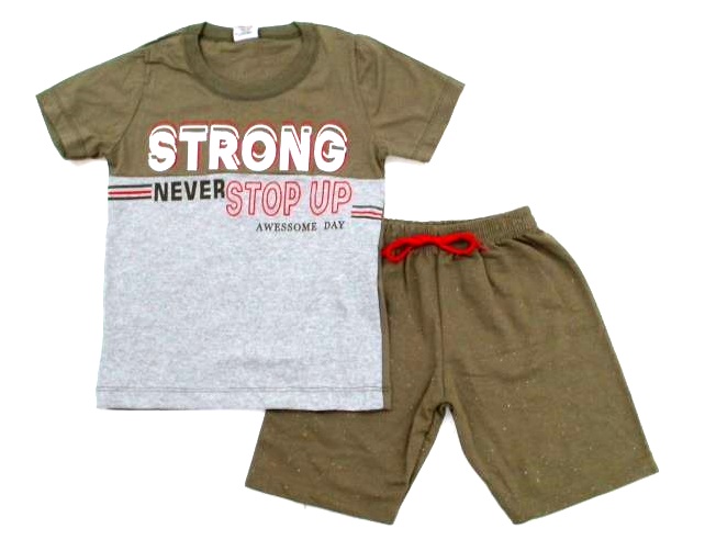 Conjunto Wkids Inf Masc M/c Malha