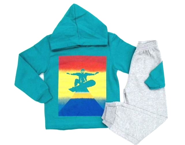 Conjunto Shumakids Inf Masc Mol Capuz