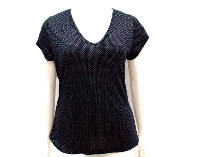Blusa Trin Ad Exg Fem M/c Viscose Brilho Dec V