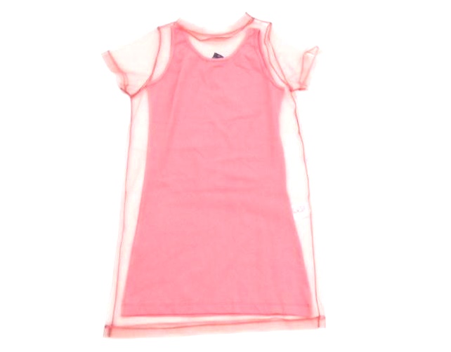 Vestido Jidi Juv M/c Cotton Tule 2pçs