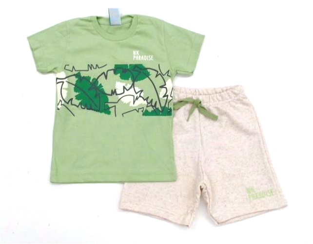 Conjunto Nekinho Primeiros Passos Manga Curta Malha