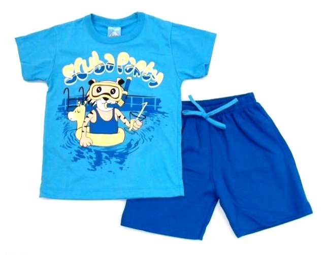 Conjunto Fashionkids P.passos Masc M/c Malha