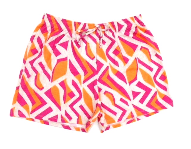 Short Rechsul Adulto Extra Grande Feminina Poliéster Estampado