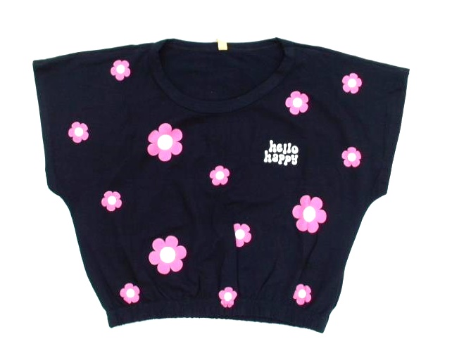 Blusa Rechsul Juvenil Feminina Manga japonesa Viscolycra Cropped
