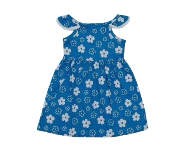 Vestido Pimentinha Primeiros Passos Regata Malha Estampado