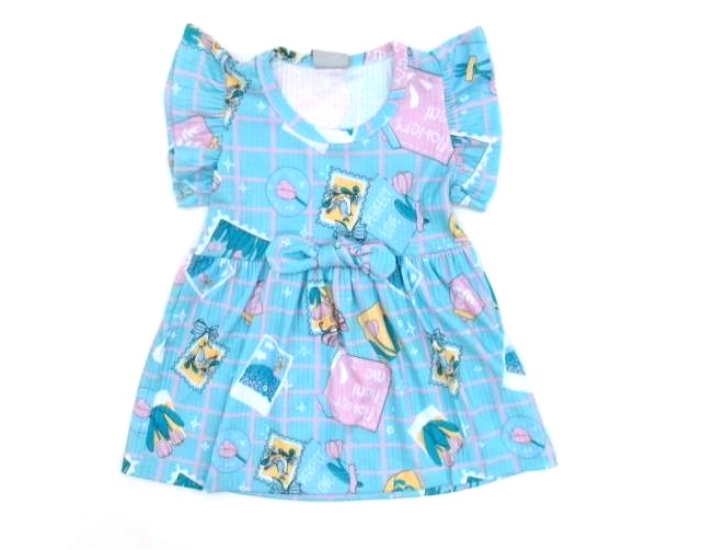 Vestido Pimentinha Bebe Mga Jap Poli Canel Estamp