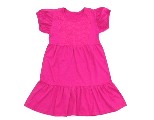 Vestido Pitiluka Inf M/c Malha Lesi