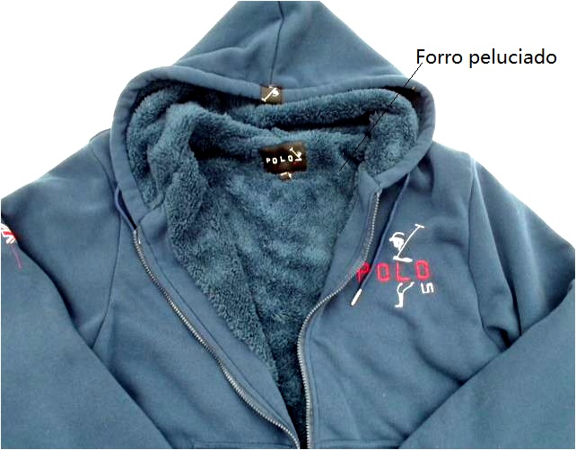 Jaqueta Kopico Ad Masc Mol Capuz Forro Peluciado