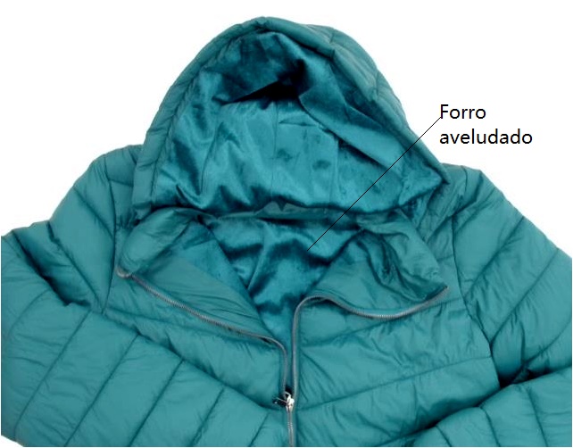 Jaqueta Kopico Ad Masc Nylon Matelassê Capuz