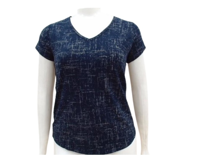 Blusa Exportline Ad Exg Fem M/c Viscol Dec V