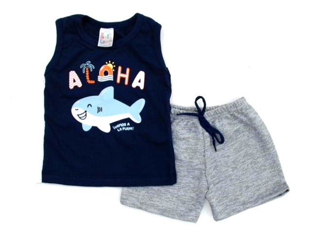 Conjunto Pegalegal Bebe Masc Reg Malha