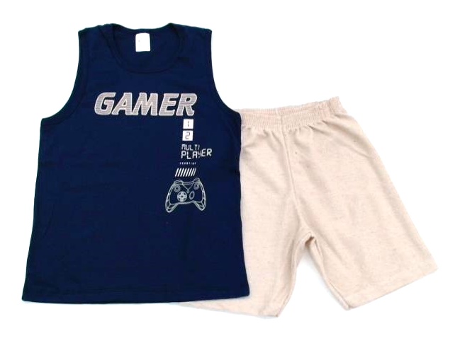 Conjunto Pegalegal Juv Masc Reg Malha