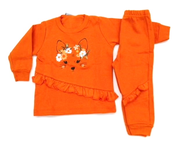 Conjunto Pimentinha Bebe Fem Mol Calça