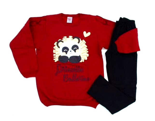 Conjunto Pimentinha Inf Fem Mol Legging