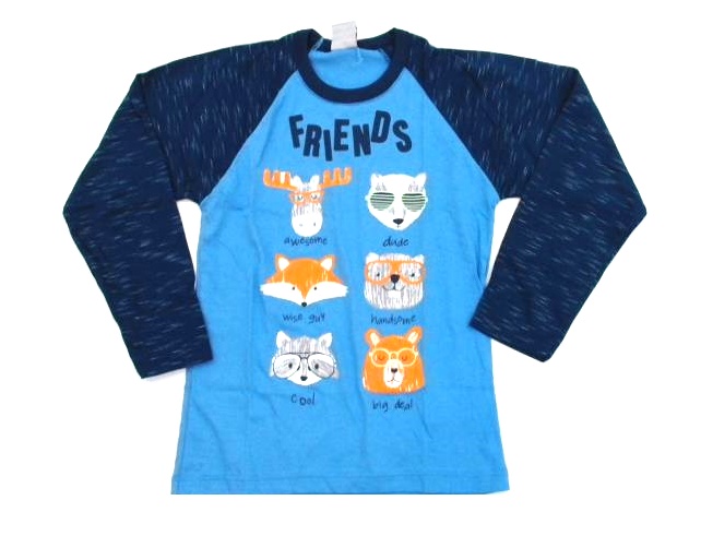 Camiseta Pimentinha Inf Masc M/l Malha Jet