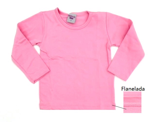 Blusa Pimentinha P.passos Fem M/l Poli Flanelada