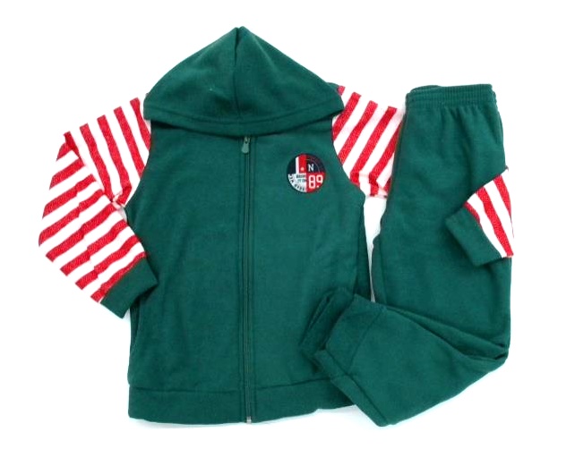 Conjunto Didiene Inf Masc Moletinho Plush Capuz