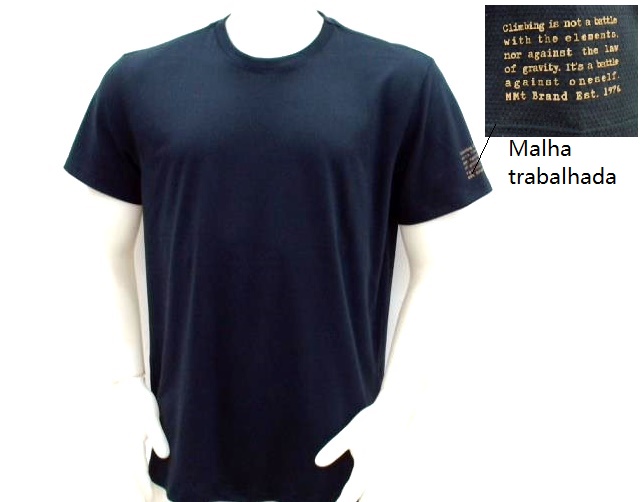 Camiseta Mmt Ad Masc M/c Malha