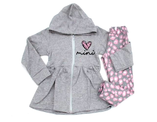 Conjunto Jeitodoce P.passos Fem Mol Capuz Legging
