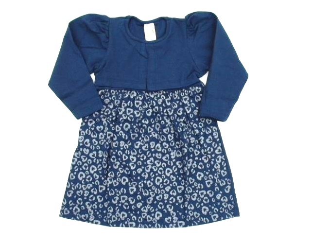 Vestido Jeitodoce P.passos M/l Cotton