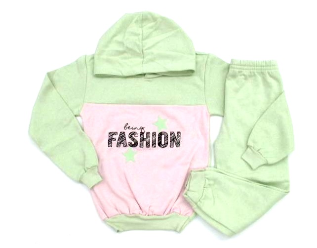 Conjunto Pho Inf Fem Mol Capuz Calça