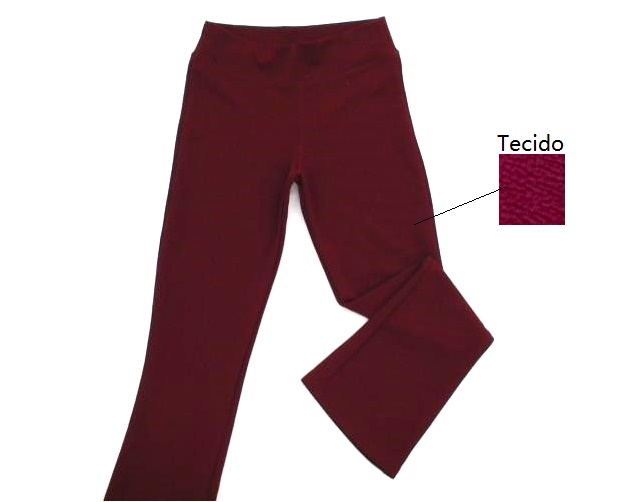 Calça Byaya Juv Fem Poliéster Flare