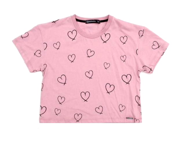 Blusa Adulteens Juv Fem M/c Malha