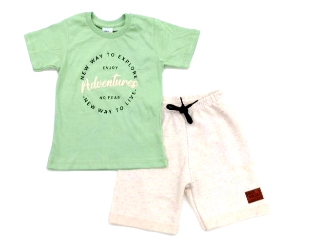 Conjunto Docefolia P.passos Masc M/c Malha