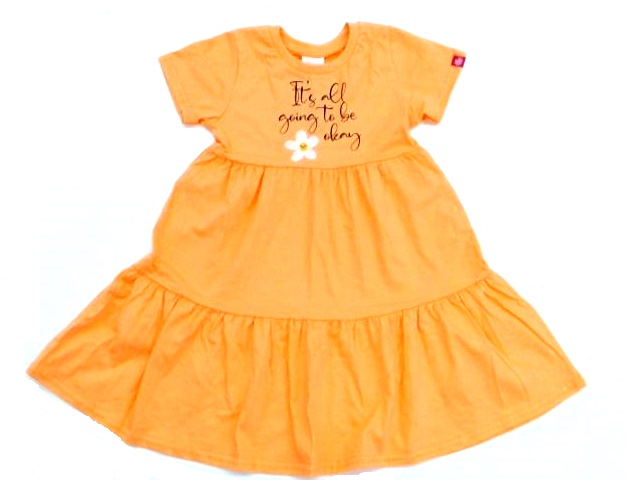 Vestido Soletex Inf M/c Malha
