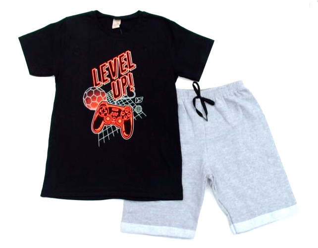 Conjunto Popin Juv Masc M/c Malha