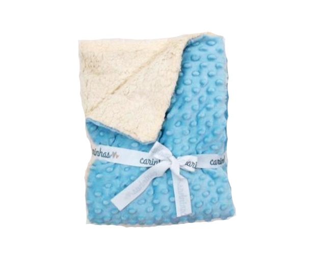 Cobertor Minasrey Bebe Masc Microfibra Bubble 90x7