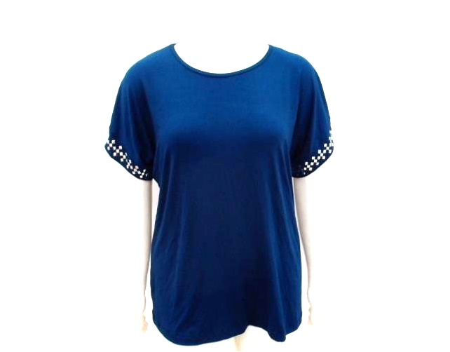 Blusa Ita Ad Exg Fem M/c Viscol Aplique