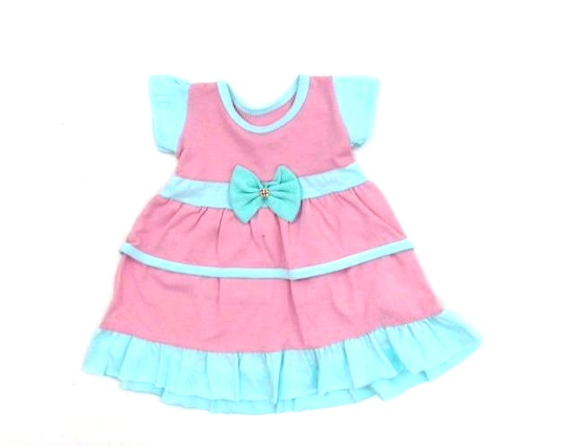 Vestido Bellababy Bebe M/c Malha