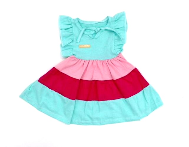 Vestido Bellababy Bebe Mga Jap Malha 3marias