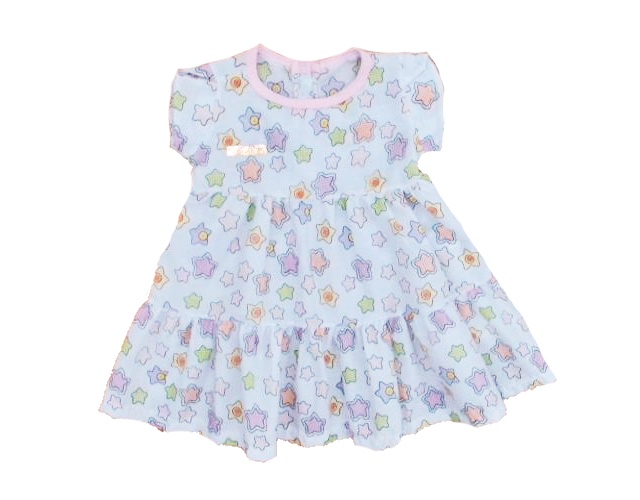 Vestido Bellababy Bebe M/c Alg Estampado