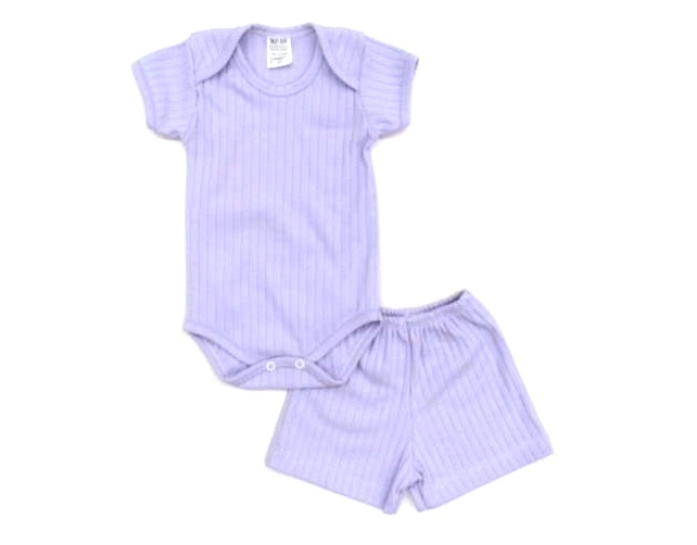 Conjunto Timufy Bebe Fem M/c Suedine Canel Body