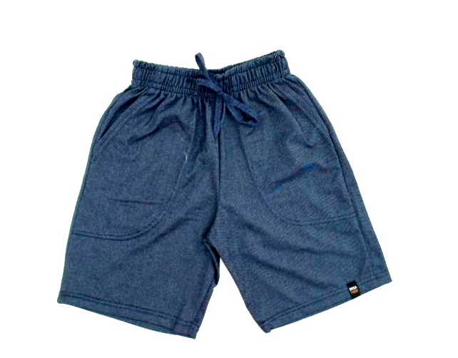Bermuda Desayner Juv Masc Moletinho Jeans