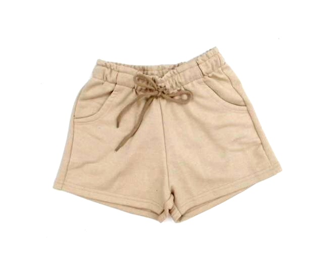 Short Desayner Juv Fem Moletinho 2 Bolsos