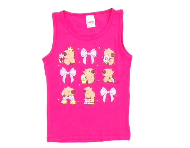 Blusa Jacks Juvenil Feminina Regata Cotton