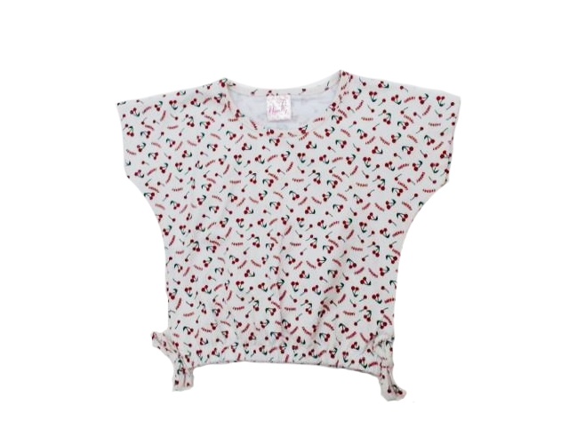 Blusa Nanny Inf Fem M/c Cotton Cropped