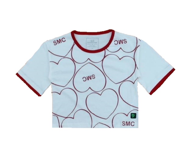 Blusa Summercat Juv Fem M/c Malha Cropped