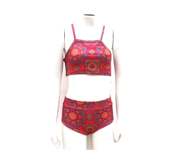 Biquini Akamai Juv Top Lycra Estampado