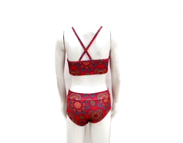 Biquini Akamai Juv Top Lycra Estampado