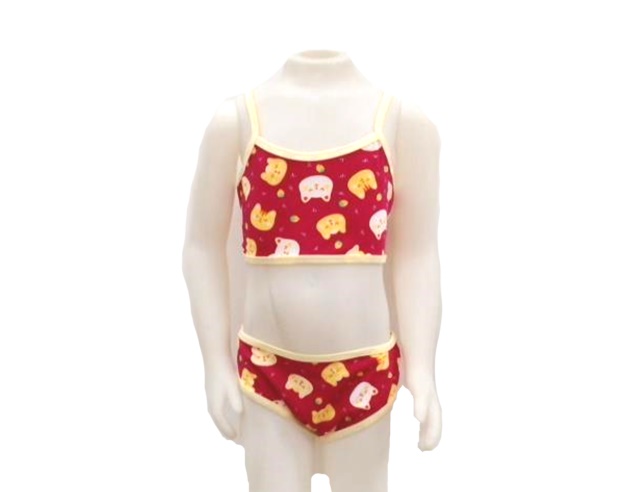 Biquini Maredivertida Inf Lycra Top Sunquini Forra