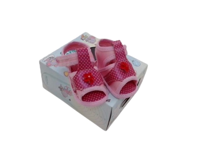 Sandália Bimbo Bebe Feminina Courino Velcro