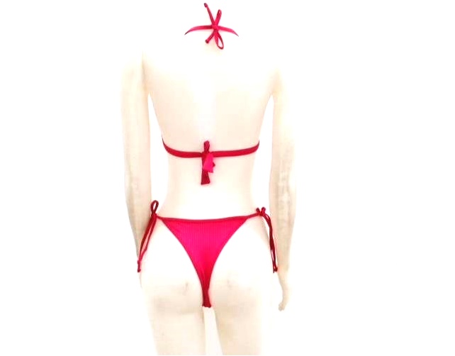 Biquini Akamai Adulto Frente Única Poliéster Canelada Fio-dent