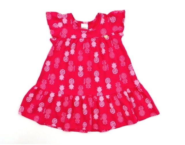 Vestido Kaiani Primeiros Passos Manga japonesa Malha Estampado