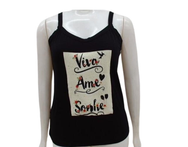 Blusa Ita Ad Exg Fem Alça Viscol