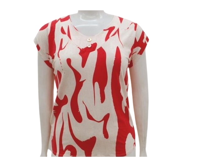 Blusa 7linhas Ad Exg Fem Mga Jap Viscol
